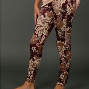 MYLA Girls8 Soft LEGGINGS ~ CURRANT FLORAL